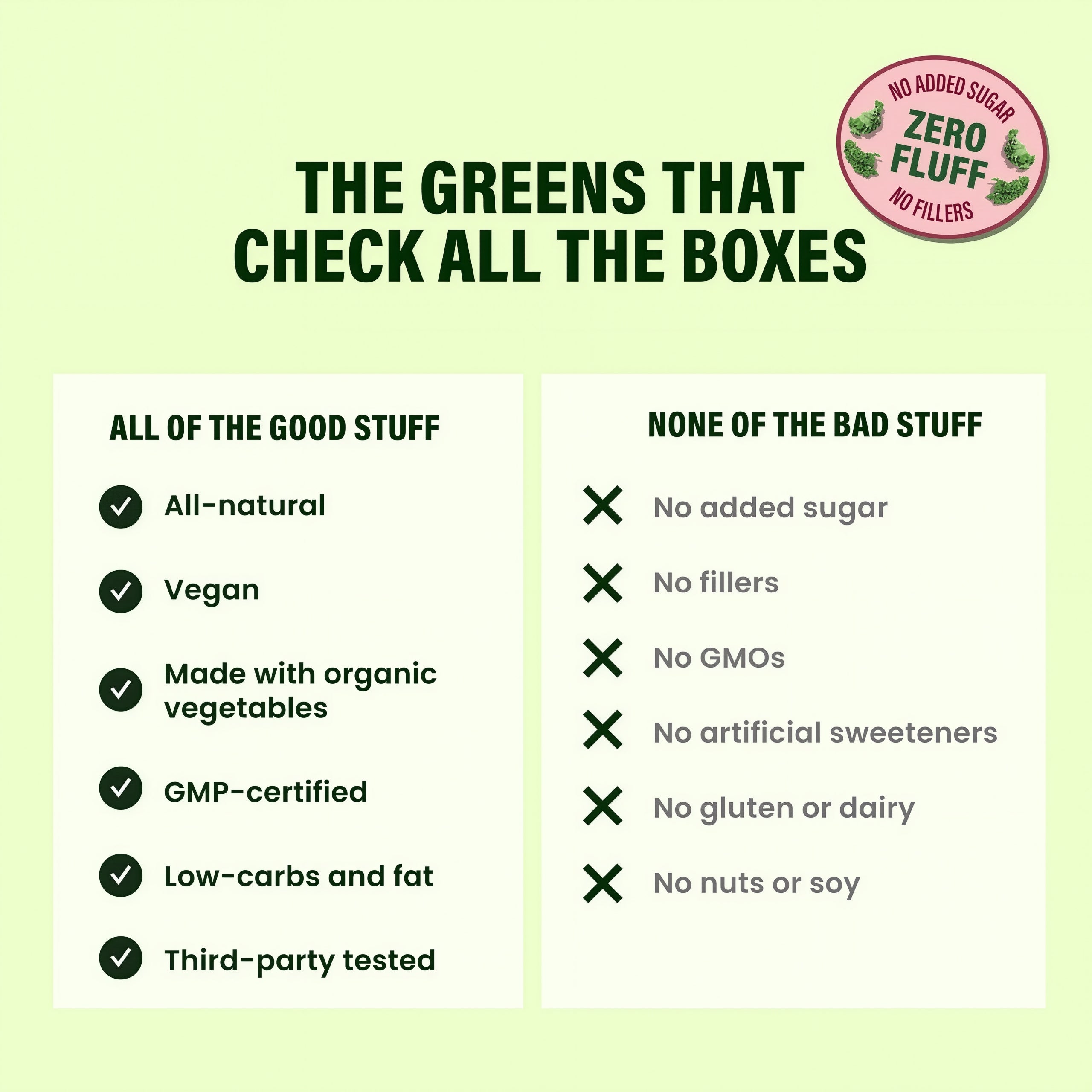 Live it Up Super Greens: Best All-Natural Greens Powder for Daily Health