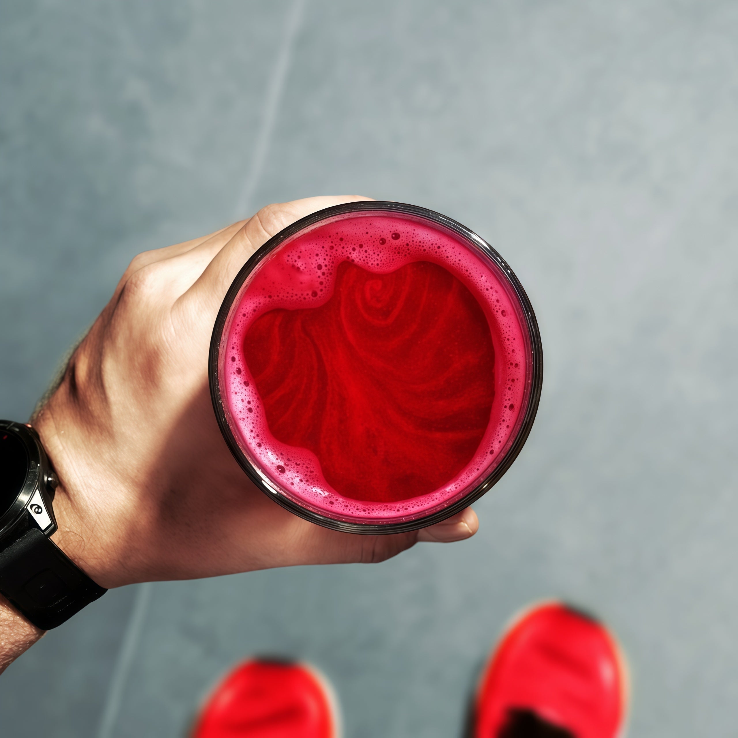 Live it Up Feel the Beet: Beetroot powder with adaptogens